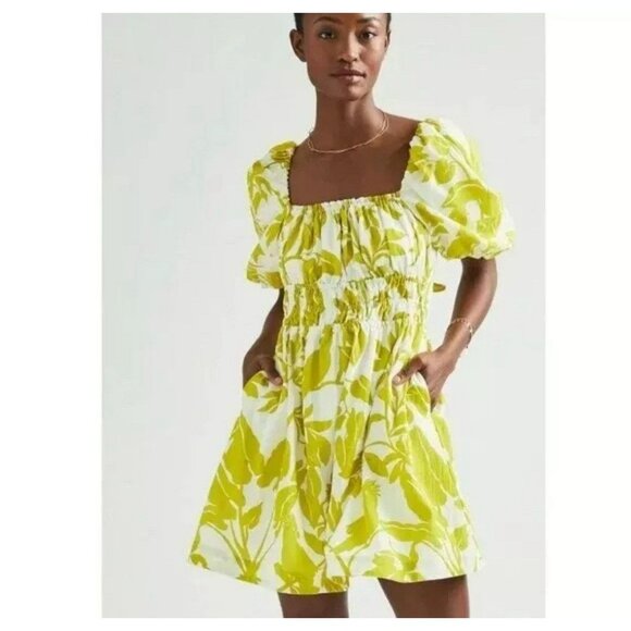 Anthropologie Dresses & Skirts - Anthropologie Maeve Feliciana Tropical Print Mini Dress Medium
